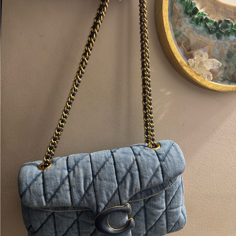 Coach Tabby 26 Denim - Picture 2 of 8